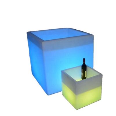 China Plastic EVENT Bar Furniture LED Lighted Ice Rack for sale