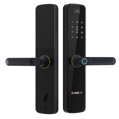 China Home smart 3D face recognition door lock wifi good quality aluminum alloy smart smart door lock for sale