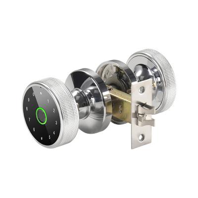 China Fingerprint Home Electronic Aluminum Zinc Alloy Keyless Security Bluetooth Fingerptint Door Locks Smart Digital Lock for sale