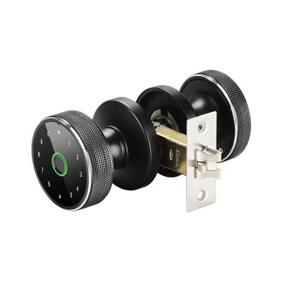 China Tuya Digital Keypad Door Lock Home Biometric Smart Fingerprint Door Lock Smart Push-Pull Smart Door Lock for sale