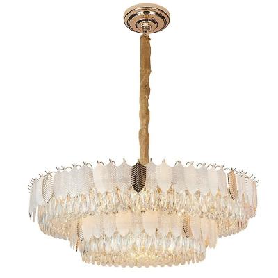 China Traditional Hot Selling Crystal Chandelier Indoor Living Room Bedroom Lamp Ceiling Lamp for sale