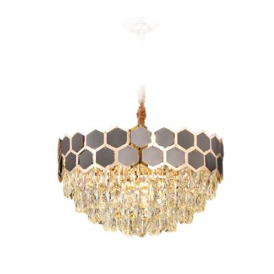 China Indoor Lighting Residential Decoration Lighting Modern Style Light Luxury Crystal Chandelier for sale