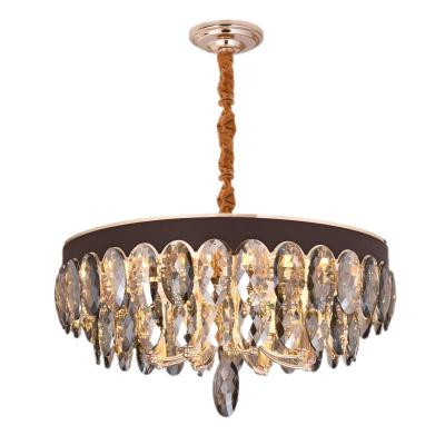 China Residential Interior Lighting Decoration Living Room Bedroom Luxury Lighting Light Luxury Crystal Chandelier for sale