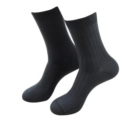 China Wholesale New Autumn Breathable Winter Solid Color Cut Casual Men's Socks Cotton Business And Crew Sock for sale