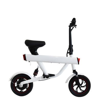 China Dyu V1 10ah Standard Electric Motorcycle IP54 Waterproof Scooter Folding Electric Bike Smart Ebike For Adult for sale