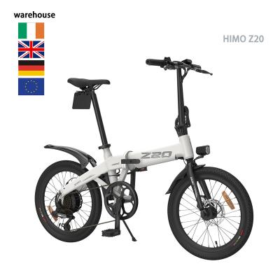 China Aluminum Alloy FREE SHIPPING 2022 XIAOMI HIMO Z20 ebike 36V road bike door to door max 250W [EU warehouse] folding e bicycle for sale