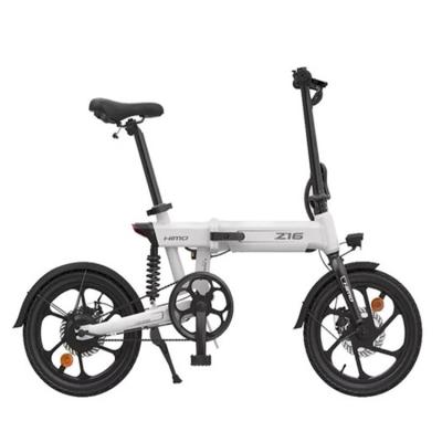 China Aluminum Alloy FREE Shipping [EU Warehouse] 2022 XIAOMI HIMO Z16 Max With CE Folding Electric Bicycle Urban Scooter Soft Tail Frame Fold E-Bike for sale