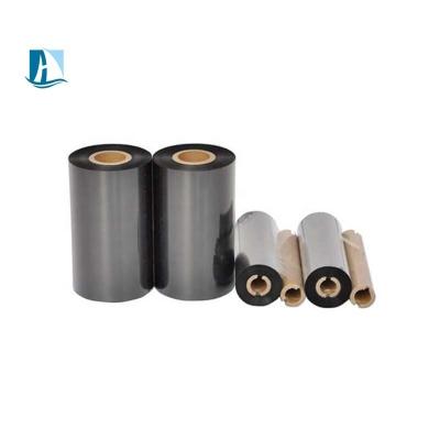 China Zerba Compatible 30mm*300m TTR Black Wax Thermal Transfer Ribbon for Tag General Grade for sale