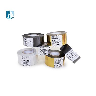 China Hot Stamping Machine Foil in Customized Multi Color Gold for Label Printer Ribbon for sale