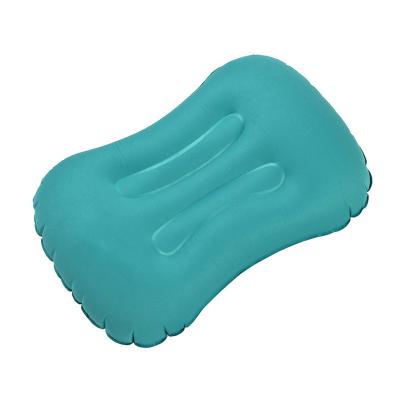 China Press to inflate Ultralight Inflatable Camping Travel Pillow,Compressible, Compact, Comfortable, for Hiking, Backpacking for sale