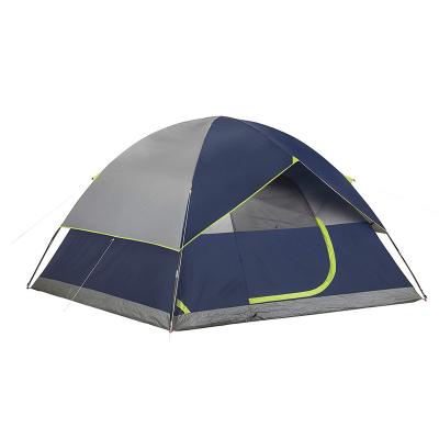 China Extended Type Outdoor Windproof 2 People Family Camping Tent Portable Tent for Camping Hiking Traveling for sale