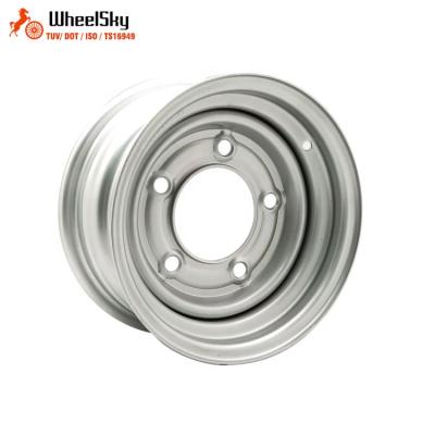 China High Quality Custom OEM 10x5.5 4x101.6 ATV Wheelsky 10 inch atv steel wheel for sale