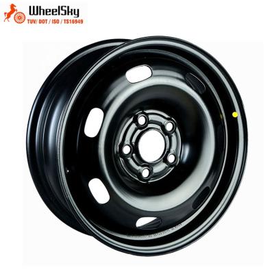 China Head For Skoda Roomster/Fabia II Wheelsky 465201 Black 14 Inch 14X6 5x100 Steel Edges For Passenger Cars for sale