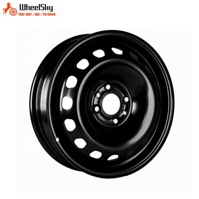 China Head For Citroen C1 Wheelsky 524201 Good Quality 15 Inch 15x4.0 PCD 4x100 Steel Car Spare Rim for sale