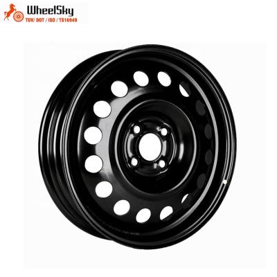 China Drive Renault Captur/Clio/Dacia Wheelsky hot winter for sale 624201 16x4.0 PCD 4X100 16 inch spare wheel steel rim for sale