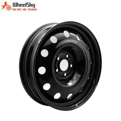 China For Mercedes Wheelsky Newcomers 835601 18 Inch 18x4.5 PCD 5x112 Black E-Coating Emergency Car Spare Wheel for sale