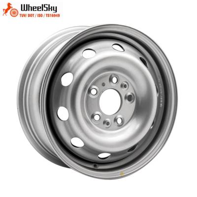 China Good Wheelsky Tape End 565901T-S 15 Inch 15x6.0 PCD 5x118 Steel Wheel Rim For Trucks for sale