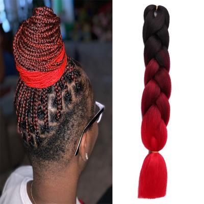 China Yaki Ombre Hair T-bug Jumbo Braiding Wholesaler Colors Jumbo Box Braiding Hair Extension Braiding Hair Extension for sale