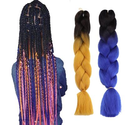 China Wholesale Jumbo Braiding Hair Ombre Braiding Hair B10 B21 Yaki Colors BoxBraiding Jumbo Braid Hair Extension for sale