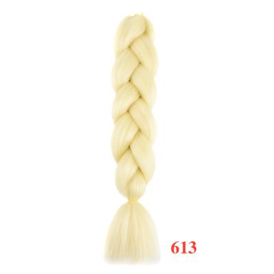 China Daily Decoration 100g Good Quality 24 Inch Ombre Crochet Hair Synthetic Fiber Jumbo Braiding Braids Wholesale For Hair Extension for sale