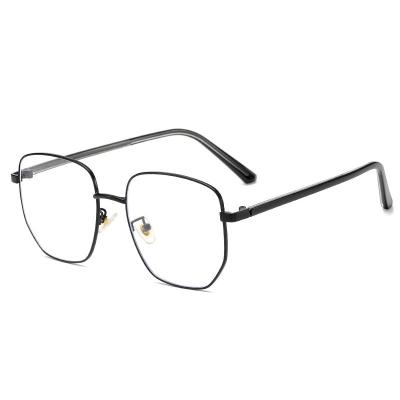 China 2022 New Fashion Fashion Hexagon Frame Blue Ray Light Blocking Optical Eyeglasses for sale