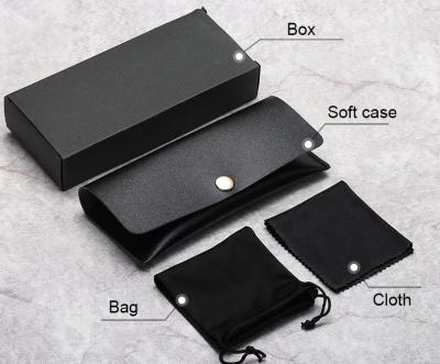 China Custom Wholesale Cheap Eyeglass Case Box Eyeglass Shipping Cardboard Sunglasses Storage Case & bags hard case low MOQ for sale