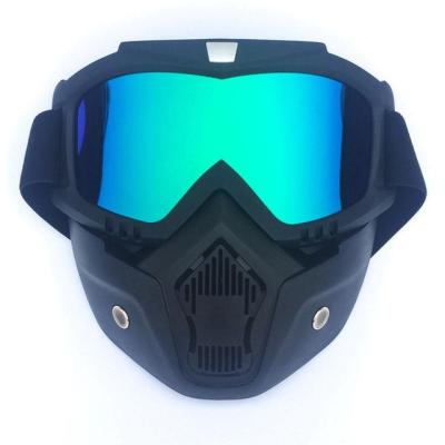 China Sports Sunglasses Snow Eyewear UV400 Recycling Sunglasses Outdoor Windproof Glass Motocross Skiing Snowboard Glasses Snowmobile for sale