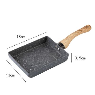 China New Brand Maifan Breakfast Pancake Kitchen Stone Viable Omelet Pot Non-Stick Frying Pan for sale