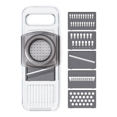 China Viable Kitchen Mandoline Vegetable Slicer Slice Sweet Potato Hand Held Chip Shredder Vegetable Cutter for sale