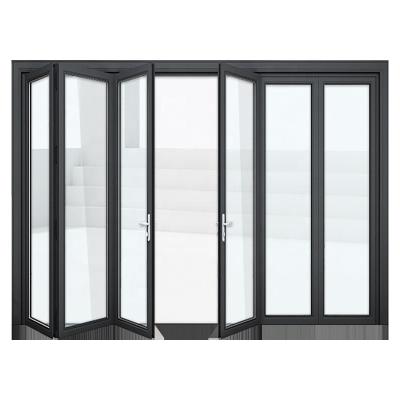 China Good price accordion folding door hot sales aluminium folding door for villa for sale