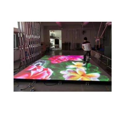 China P2.6 Indoor Video Interactive Stage Design Full Color Led Screen Panel For Shopping Mall Floor for sale