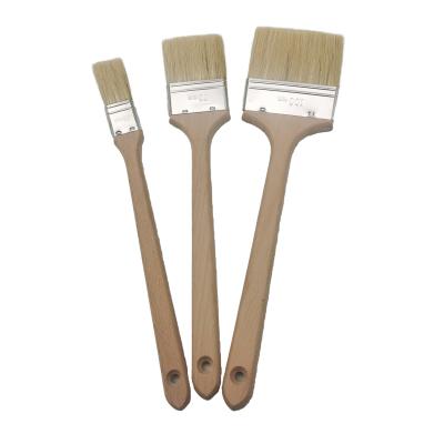 China Radiator paint brush with the long angled handle for sale