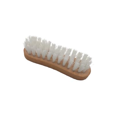 China Sustainable Household Wooden Shoe Cleaning Brush for sale