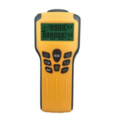 China 4 in 1 LCD Screen Digital Ultrasonic Distance Meter and Stud Finder for Wood/Metal/AC Live Wire Electronic Laser Rangefinder 62.4x42.4x140.4mm for sale