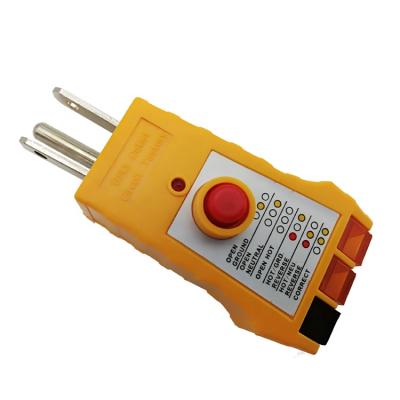 China ABS GFCI Receptacle Socket Outlet Analyzer Tester for sale