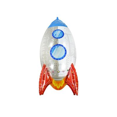 China Wholesale Party Decoration Astronaut Helium Rocket Foil Balloon For Birthday Baby Shower Gift for sale