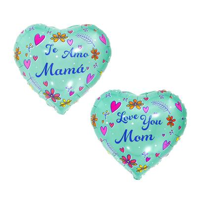 China 18 Inch Mother's Day Spanish Foil Decoration Balloons Holiday Decoration Balloons for sale