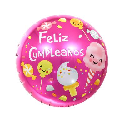 China Decoration Happy Birthday Balloons Set Letter Foil Balloons For Birthday Party Decoration for sale