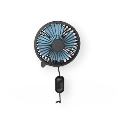 China Car Durable Using Various Small Usb Vehicle Power Supply Clip Portable Rechargeable Car Mini Fan for sale