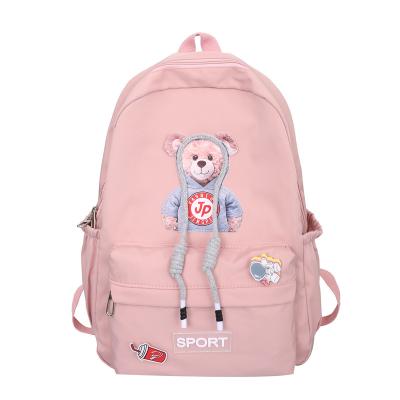 China Large Capacity Backpack Fashion Style Backpack Waterproof Preppy Backpack Customized School Bag for sale