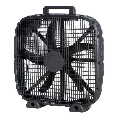 China Household full square plastic wholesale price 20 inch box fan for sale