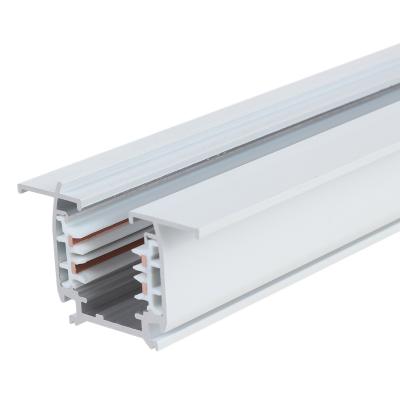 China 4 Track 3 Circuit 15W 20W Modern Wire Recessed Spotlight Track System for sale