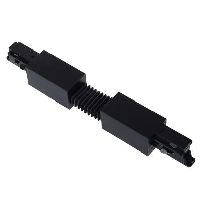 China Flexible Gallery LED Lighting Track Connector Connect 3 Circuit 4 Wire Spotlight Track for sale