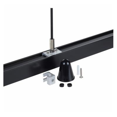 China LED Gallery Lighting Track Suspension Mount ROD Kit Connect 3 Circuit 4 Wire Spotlight Track for sale