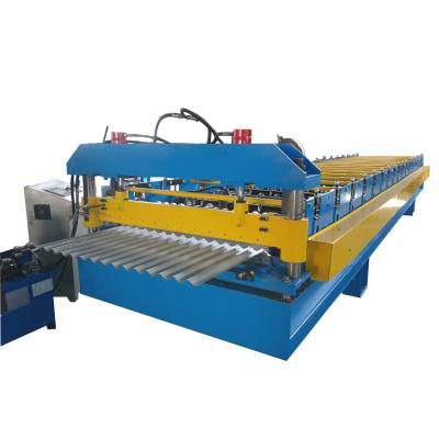 China Fully Automatic Corrugated Aluminum ROOF Sheet Forming Machine for sale