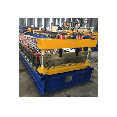 China Building Material Shops Professional Supply Standing Seam Roll Forming Metal Roofing Sheet Making Machine Te koop