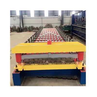 China Building material stores factory direct sales construction work metal roofing sheet roll forming machine for sale