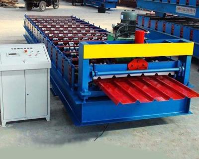 China Building Material Shops FD-Metal Roofing Sheet Roll Forming Machine Iron Roofing Sheet Making Machine for sale