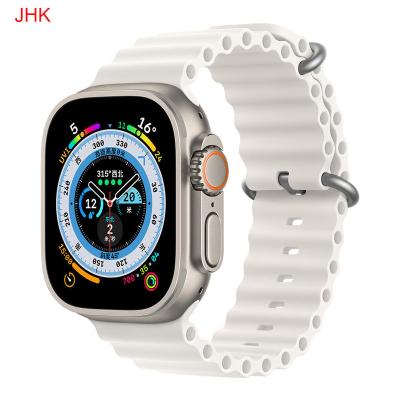 China New Arrival Ocean Band For Apple Watch Strap Ultra Silicone Strap For iWatch Ultra/8/7/6/5/4/3/SE Ocean Strap AA1 for sale