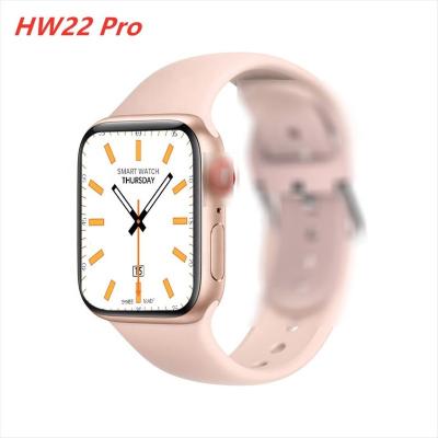 China Waterproof Smart Watch hw22pro Tracker HW22pro Smartwatch Pro 1.75 Inch HW22 Series 7 Touch Screen IPS Smart Dual Buttons Wireless Charging for sale